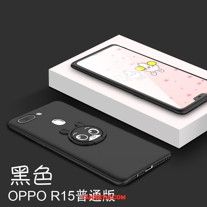 Etui Oppo R15 All Inclusive Nubuku Telefon Komórkowy, Futerał Oppo R15 Modna Marka Różowe Ochraniacz