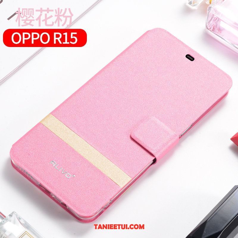 Etui Oppo R15 Klapa Silikonowe All Inclusive, Obudowa Oppo R15 Skórzany Futerał Ochraniacz Miękki