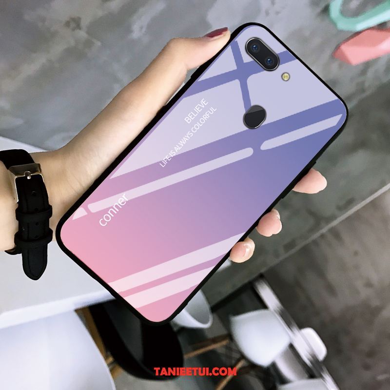 Etui Oppo R15 Pro Anti-fall All Inclusive Czerwony, Obudowa Oppo R15 Pro Tendencja Telefon Komórkowy Czerwony Netto