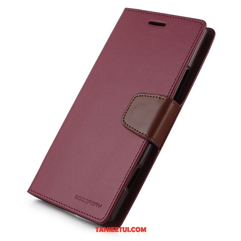 Etui Oppo R15 Pro Klapa Miękki Ochraniacz, Obudowa Oppo R15 Pro Anti-fall Silikonowe Czerwony