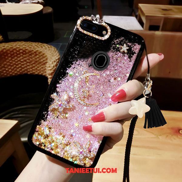 Etui Oppo R15 Pro Quicksand Rhinestone Tendencja, Obudowa Oppo R15 Pro Ochraniacz Anti-fall Telefon Komórkowy