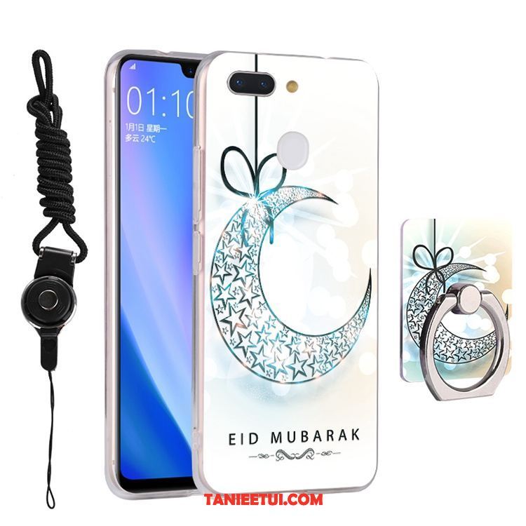 Etui Oppo R15 Pro Ring Silikonowe Telefon Komórkowy, Pokrowce Oppo R15 Pro Osobowość Miękki Żółty