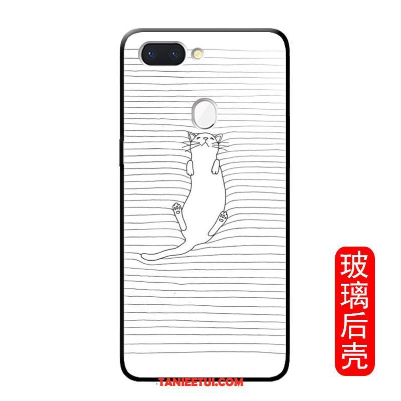 Etui Oppo R15 Pro Szkło Różowe Bunny, Pokrowce Oppo R15 Pro Anti-fall Gwiazda Zabawne