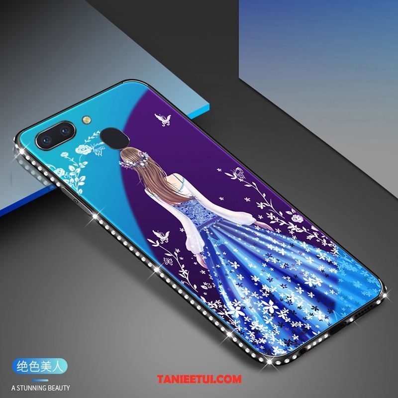 Etui Oppo R15 Pro Telefon Komórkowy Szkło Hartowane Biały, Futerał Oppo R15 Pro