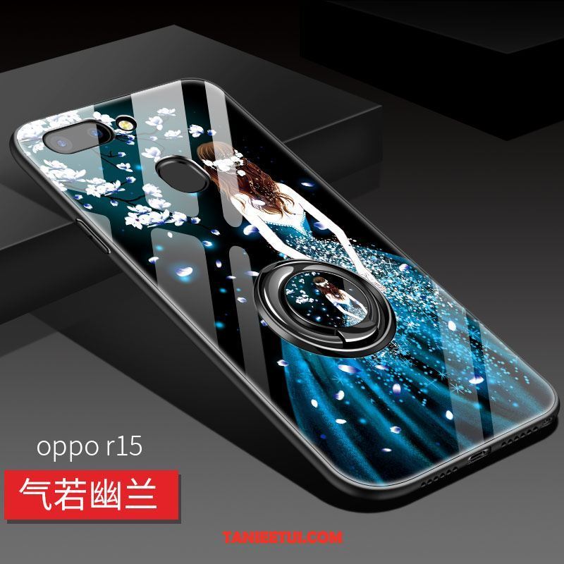 Etui Oppo R15 Szkło All Inclusive Silikonowe, Futerał Oppo R15 Anti-fall Telefon Komórkowy Cienkie