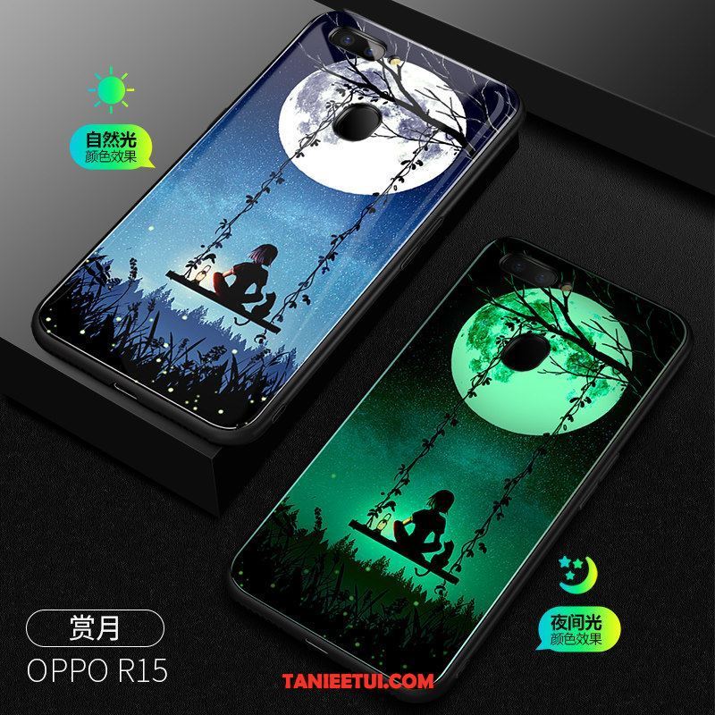 Etui Oppo R15 Telefon Komórkowy Anti-fall Niebieski, Obudowa Oppo R15 Cienkie Gwiazda Świecące