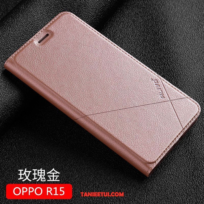 Etui Oppo R15 Tendencja Telefon Komórkowy Anti-fall, Pokrowce Oppo R15 Nowy Czerwony Klapa