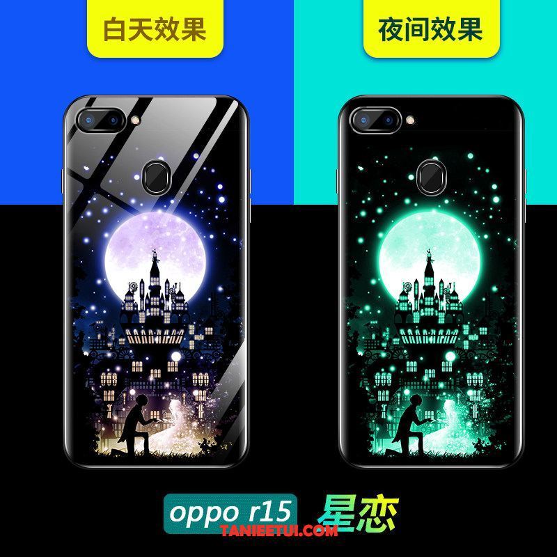 Etui Oppo R15 Świecące Cienkie Anti-fall, Futerał Oppo R15 All Inclusive Gwiazda Nowy