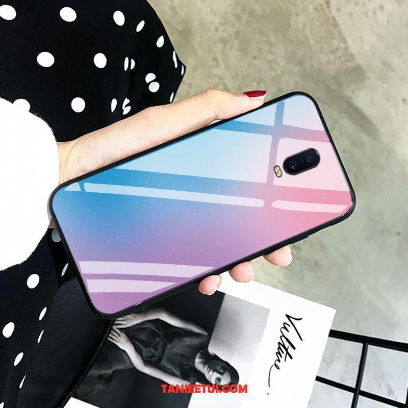 Etui Oppo R17 All Inclusive Szkło Kolor Gradientu, Pokrowce Oppo R17 Zakochani Czerwony Netto Purpurowy