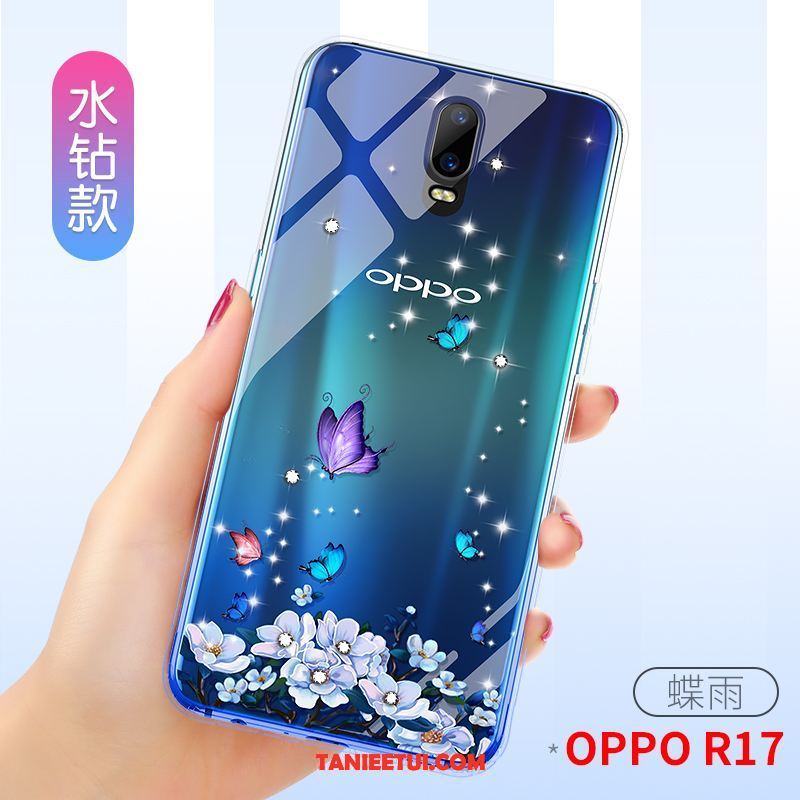 Etui Oppo R17 Anti-fall Cienkie Kreatywne, Futerał Oppo R17 Osobowość Telefon Komórkowy Przezroczysty