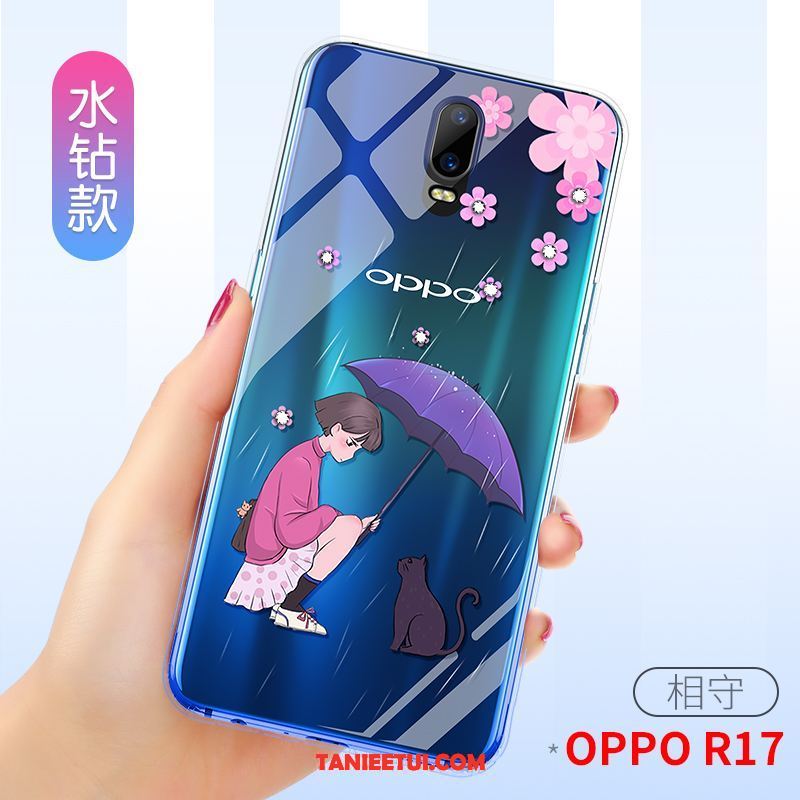 Etui Oppo R17 Anti-fall Cienkie Kreatywne, Futerał Oppo R17 Osobowość Telefon Komórkowy Przezroczysty