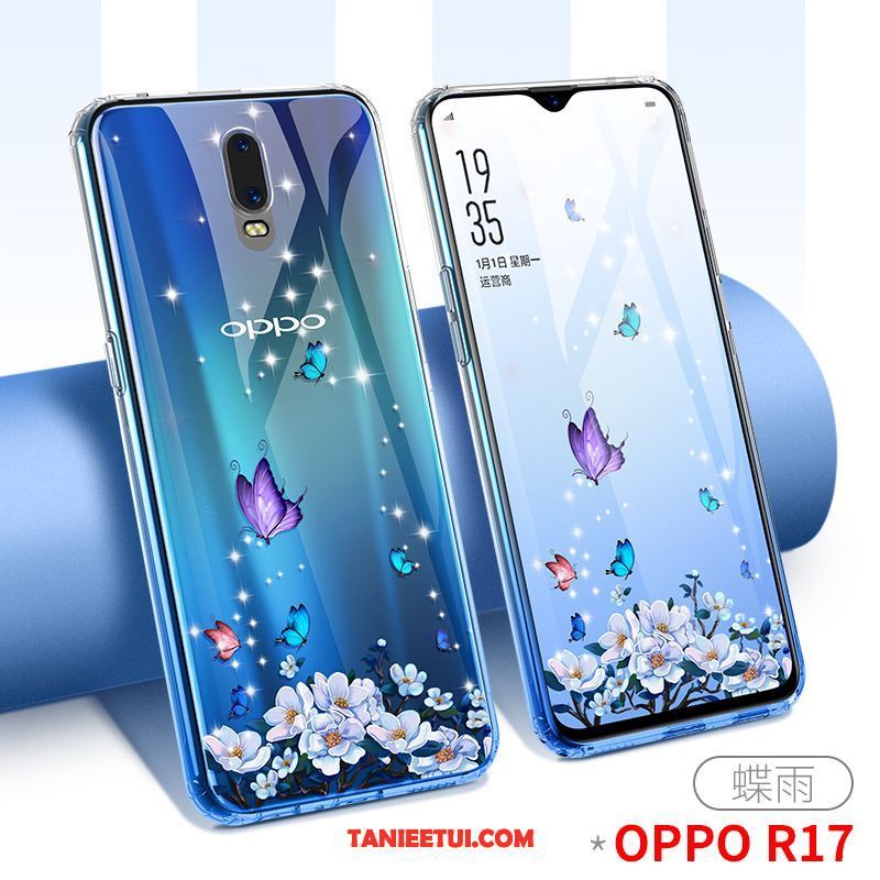 Etui Oppo R17 Anti-fall Cienkie Kreatywne, Futerał Oppo R17 Osobowość Telefon Komórkowy Przezroczysty