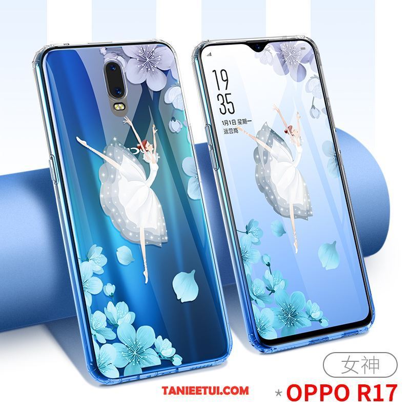 Etui Oppo R17 Anti-fall Cienkie Kreatywne, Futerał Oppo R17 Osobowość Telefon Komórkowy Przezroczysty