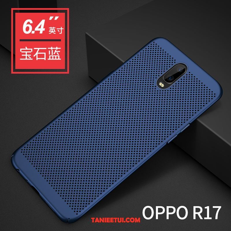 Etui Oppo R17 Chłodzenie Oddychające Niebieski, Pokrowce Oppo R17 Telefon Komórkowy Trudno Silikonowe