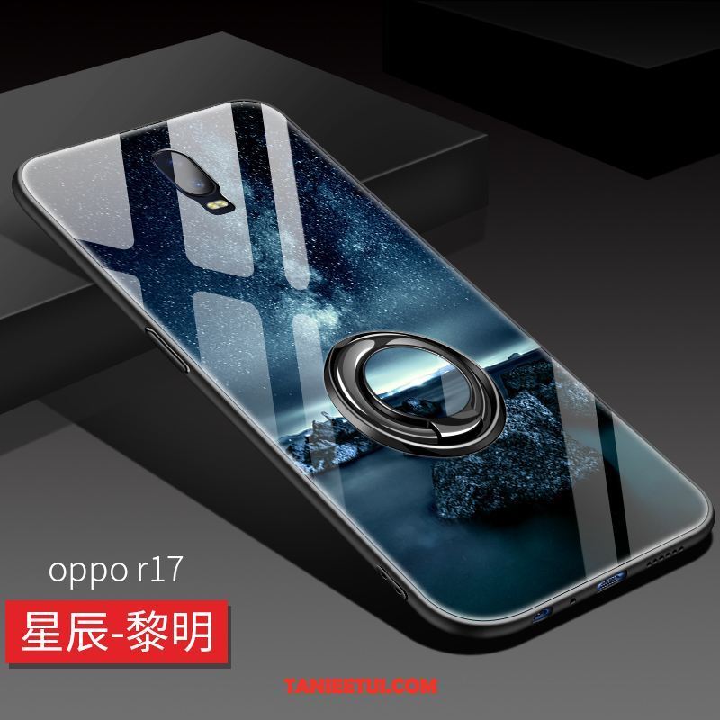 Etui Oppo R17 Cienkie Czerwony Tendencja, Pokrowce Oppo R17 Czerwony Netto Anti-fall Telefon Komórkowy