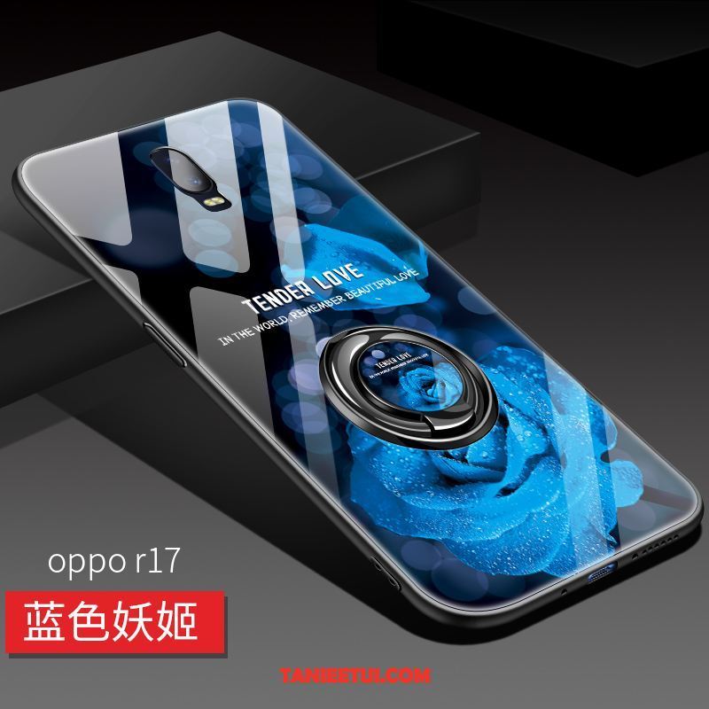 Etui Oppo R17 Cienkie Czerwony Tendencja, Pokrowce Oppo R17 Czerwony Netto Anti-fall Telefon Komórkowy