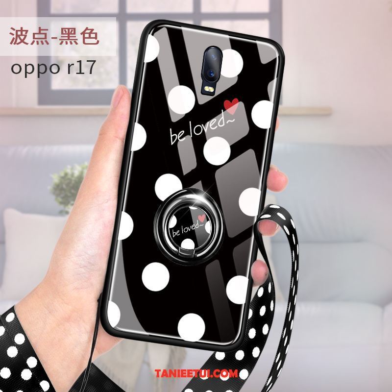 Etui Oppo R17 Cienkie Czerwony Tendencja, Pokrowce Oppo R17 Czerwony Netto Anti-fall Telefon Komórkowy