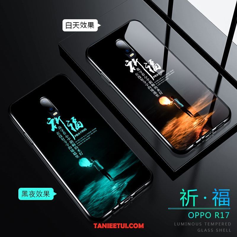 Etui Oppo R17 Kreatywne Zielony Ochraniacz, Pokrowce Oppo R17 Świecące Telefon Komórkowy Tendencja