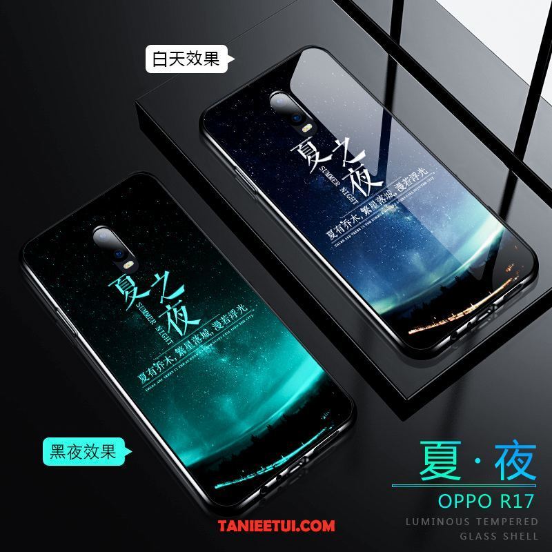 Etui Oppo R17 Kreatywne Zielony Ochraniacz, Pokrowce Oppo R17 Świecące Telefon Komórkowy Tendencja