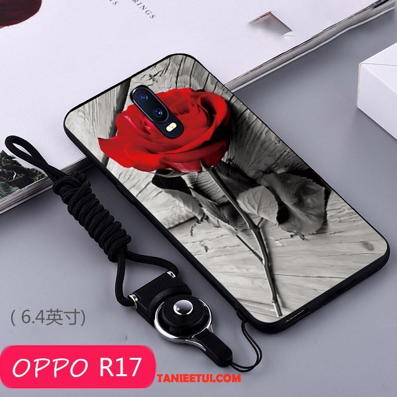 Etui Oppo R17 Mały Tendencja Telefon Komórkowy, Obudowa Oppo R17 Kaczka Kreatywne Silikonowe