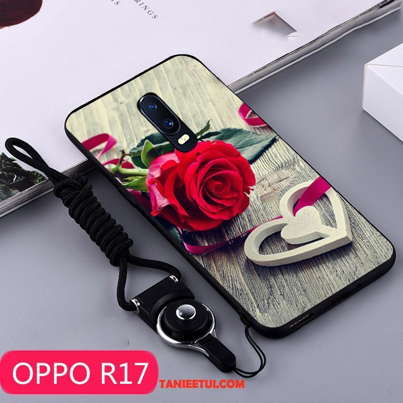 Etui Oppo R17 Mały Tendencja Telefon Komórkowy, Obudowa Oppo R17 Kaczka Kreatywne Silikonowe