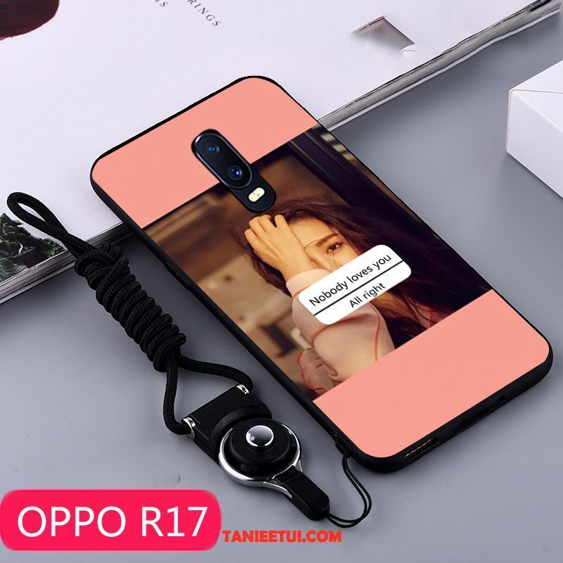 Etui Oppo R17 Mały Tendencja Telefon Komórkowy, Obudowa Oppo R17 Kaczka Kreatywne Silikonowe