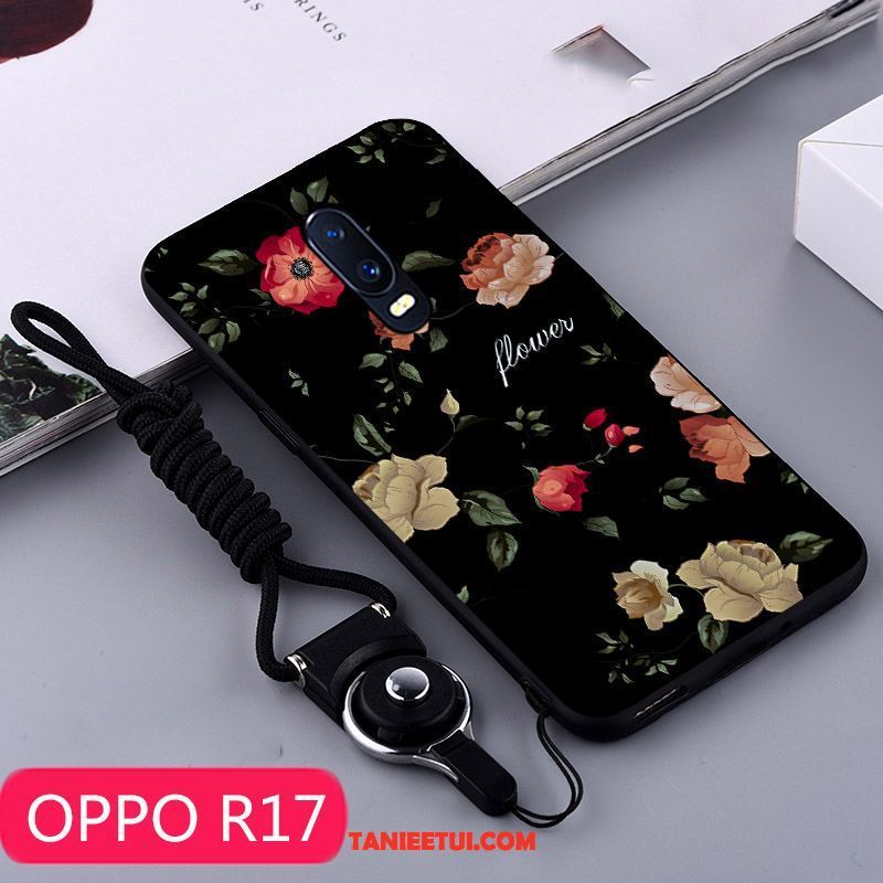 Etui Oppo R17 Mały Tendencja Telefon Komórkowy, Obudowa Oppo R17 Kaczka Kreatywne Silikonowe