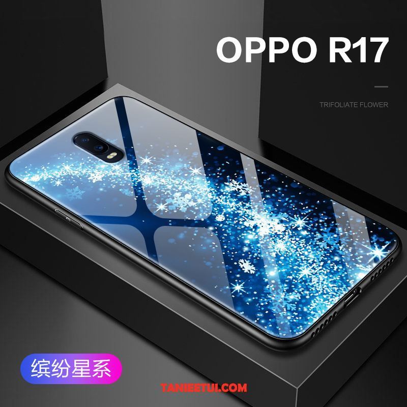 Etui Oppo R17 Nowy All Inclusive Niebieski, Futerał Oppo R17 Anti-fall Telefon Komórkowy Ochraniacz