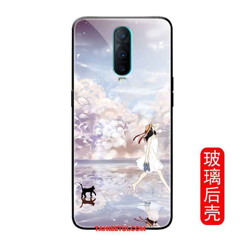 Etui Oppo R17 Pro All Inclusive Vintage Modna Marka, Obudowa Oppo R17 Pro Biały Czerwony Netto Telefon Komórkowy