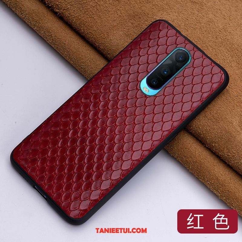 Etui Oppo R17 Pro Jakość Skóra Modna Marka, Futerał Oppo R17 Pro Czarny Skórzany Futerał Ochraniacz