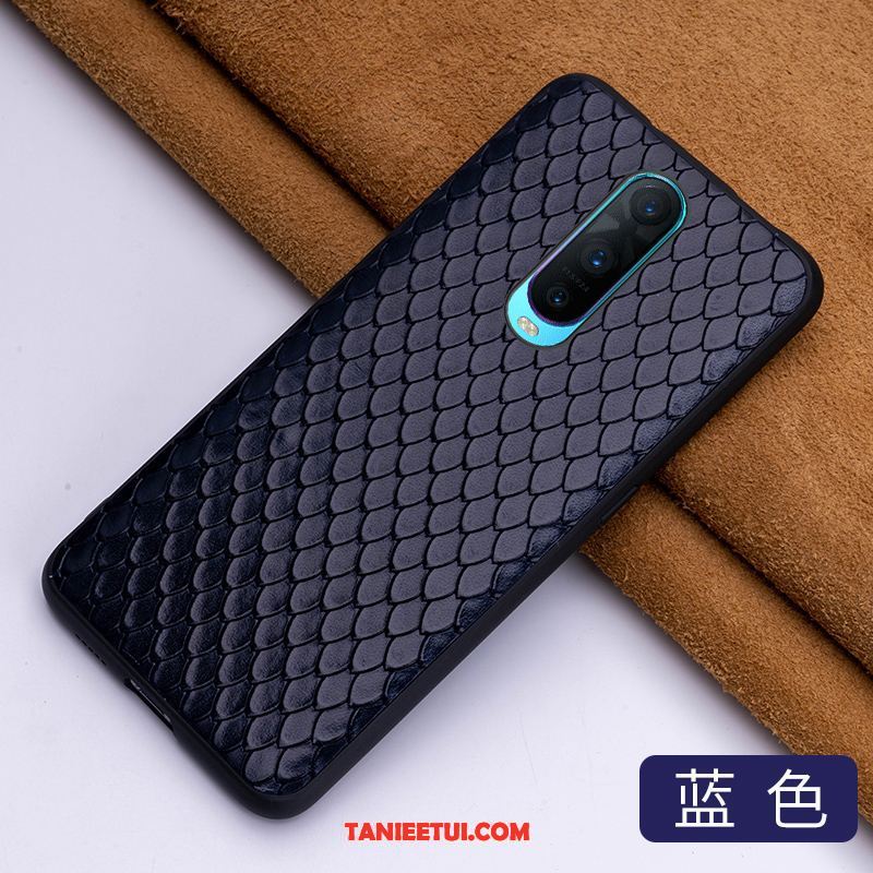 Etui Oppo R17 Pro Jakość Skóra Modna Marka, Futerał Oppo R17 Pro Czarny Skórzany Futerał Ochraniacz