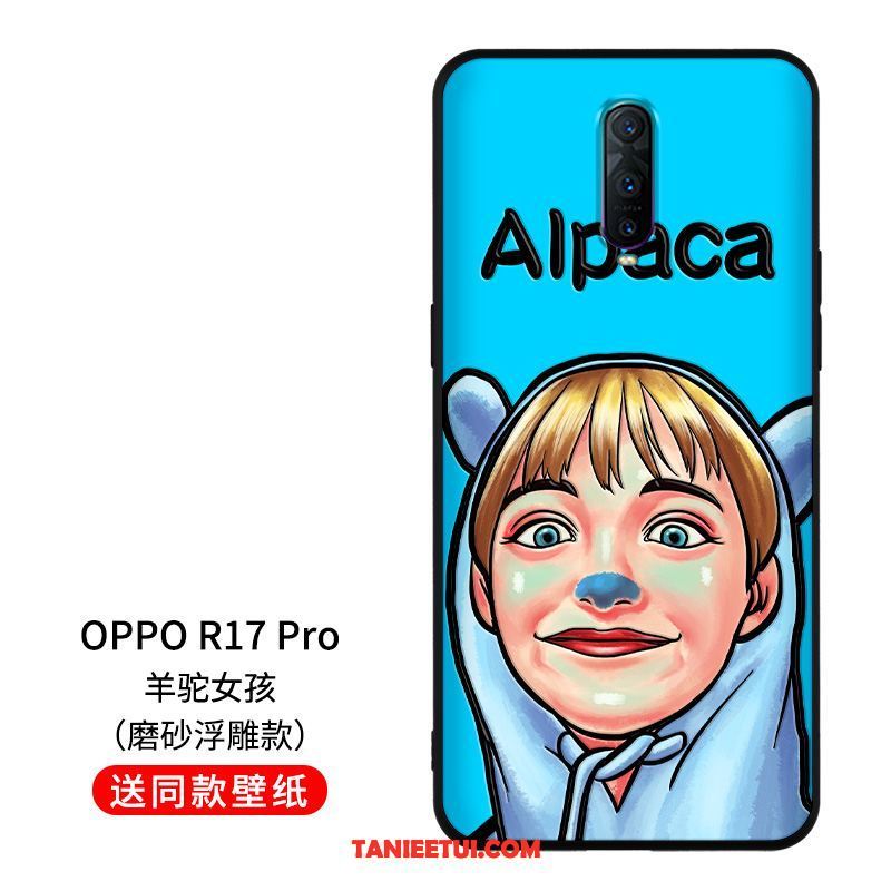 Etui Oppo R17 Pro Kreskówka Zakochani Telefon Komórkowy, Obudowa Oppo R17 Pro Silikonowe Ochraniacz Czerwony Netto