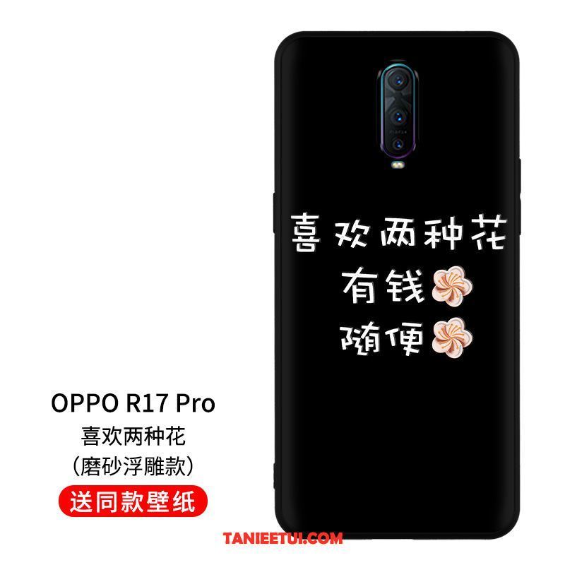 Etui Oppo R17 Pro Kreskówka Zakochani Telefon Komórkowy, Obudowa Oppo R17 Pro Silikonowe Ochraniacz Czerwony Netto