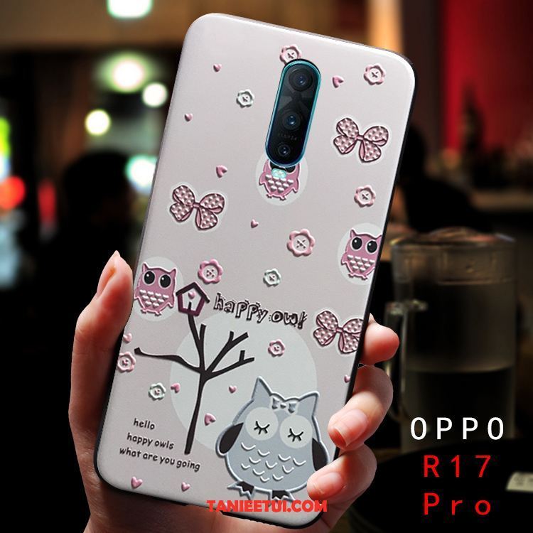 Etui Oppo R17 Pro Mały Miękki Osobowość, Pokrowce Oppo R17 Pro Silikonowe Świeży Nubuku