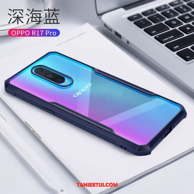 Etui Oppo R17 Pro Nowy Telefon Komórkowy Szkło, Obudowa Oppo R17 Pro Miękki Osobowość All Inclusive