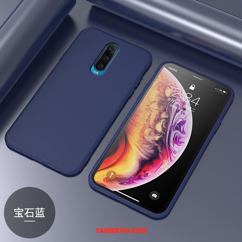 Etui Oppo R17 Pro Ochraniacz Silikonowe Różowe, Futerał Oppo R17 Pro All Inclusive Nubuku Cienkie