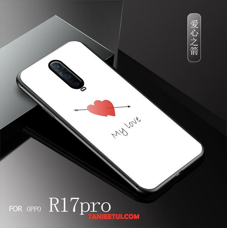 Etui Oppo R17 Pro Szkło All Inclusive Chiński Styl, Futerał Oppo R17 Pro Modna Marka Żółty Osobowość