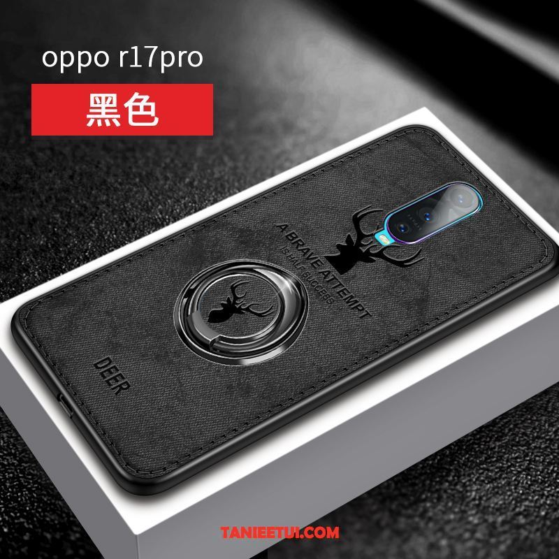 Etui Oppo R17 Pro Telefon Komórkowy Cienkie Modna Marka, Obudowa Oppo R17 Pro Czarny Miękki Nowy