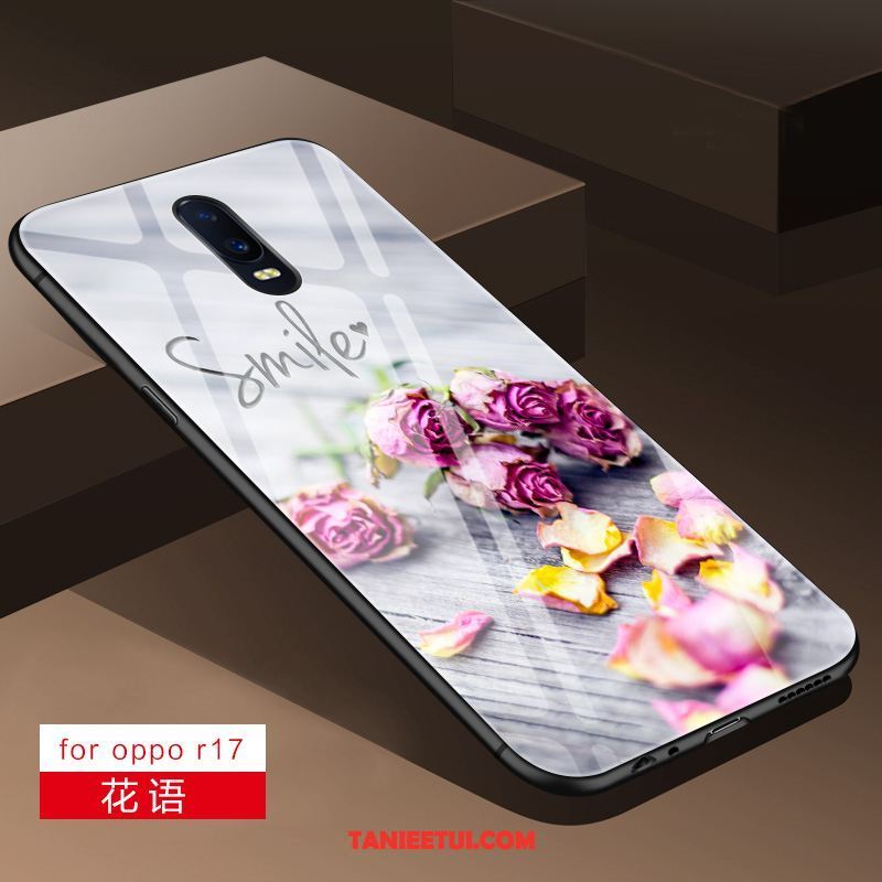 Etui Oppo R17 Silikonowe Szkło All Inclusive, Futerał Oppo R17 Miękki Lustro Tendencja