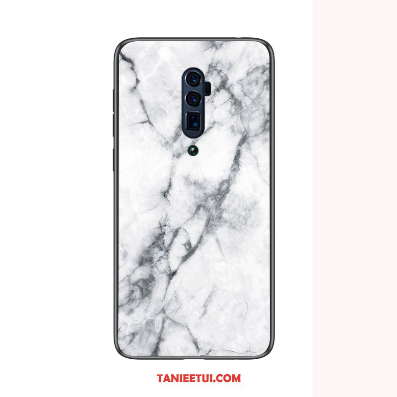 Etui Oppo Reno 10x Zoom All Inclusive Filmy Anti-fall, Pokrowce Oppo Reno 10x Zoom Miękki Niebieski Szkło Hartowane