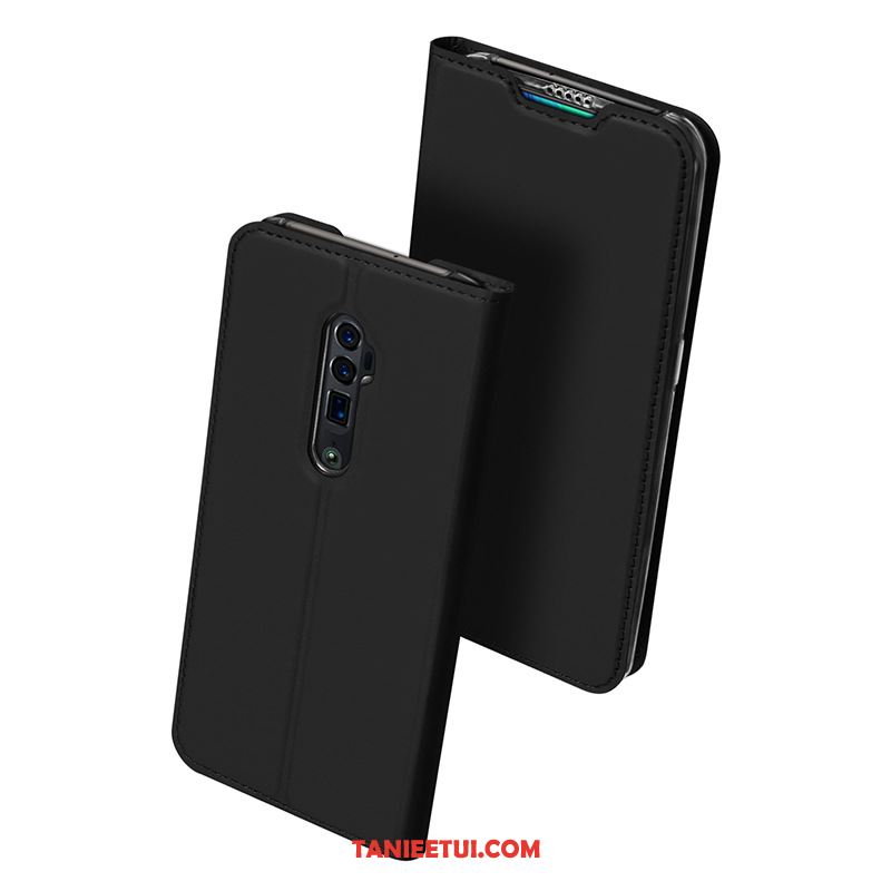 Etui Oppo Reno 10x Zoom Nowy Skórzany Czarny, Futerał Oppo Reno 10x Zoom Telefon Komórkowy Biznes Karta