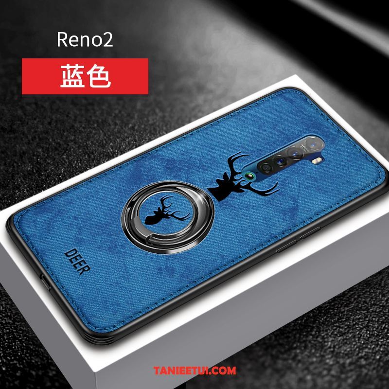 Etui Oppo Reno 2 All Inclusive Wspornik Wysoki Koniec, Pokrowce Oppo Reno 2 Czerwony Netto Modna Marka Telefon Komórkowy