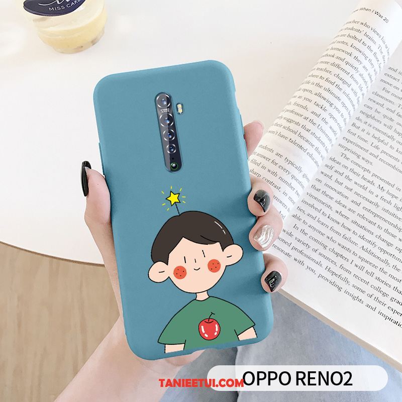 Etui Oppo Reno 2 Anti-fall Silikonowe Zakochani, Obudowa Oppo Reno 2 Ochraniacz Telefon Komórkowy Owoce Orange