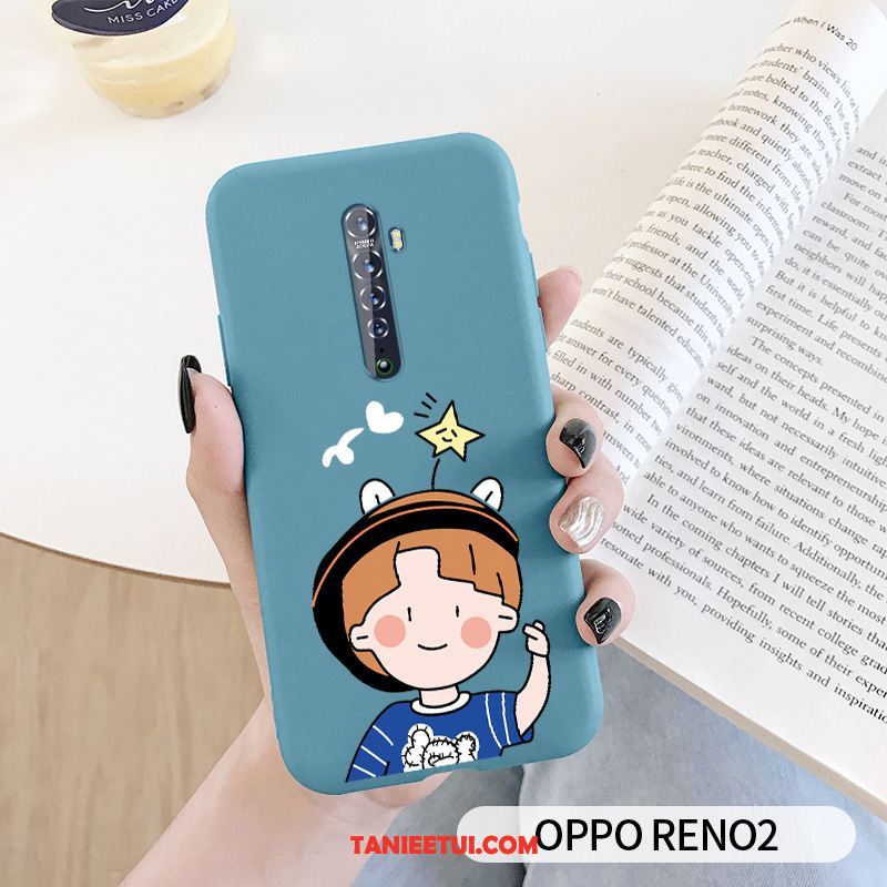 Etui Oppo Reno 2 Anti-fall Silikonowe Zakochani, Obudowa Oppo Reno 2 Ochraniacz Telefon Komórkowy Owoce Orange