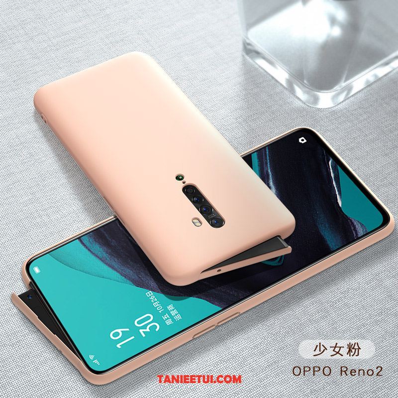 Etui Oppo Reno 2 Anti-fall Telefon Komórkowy Czerwony Netto, Pokrowce Oppo Reno 2 Cienkie Modna Marka Miękki