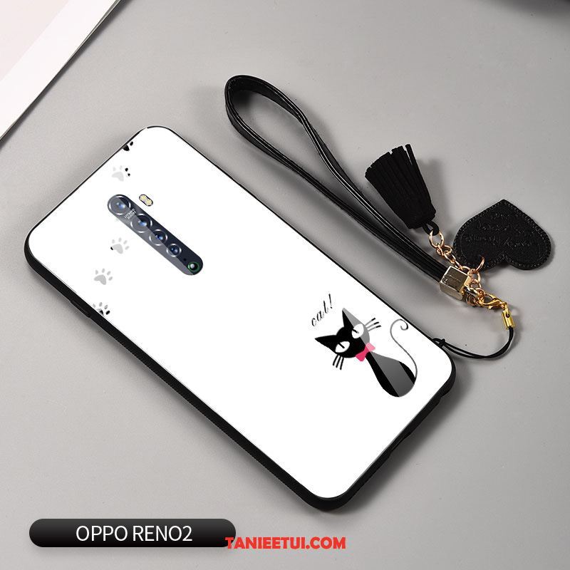 Etui Oppo Reno 2 Z All Inclusive Anti-fall Lustro, Obudowa Oppo Reno 2 Z Kreskówka Kreatywne Silikonowe