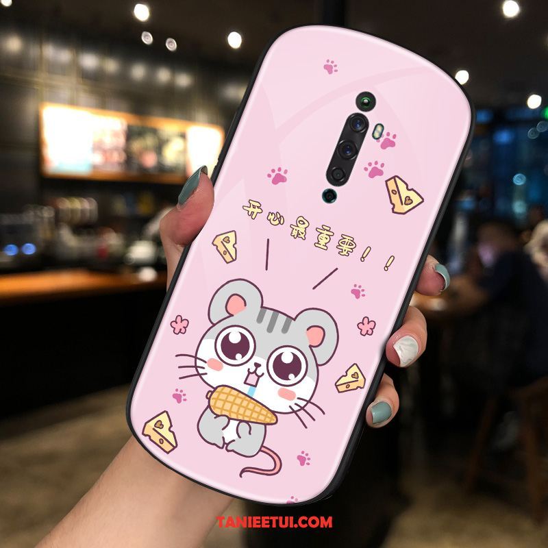 Etui Oppo Reno 2 Z Modna Marka Czerwony Netto Szkło, Pokrowce Oppo Reno 2 Z Wiatr Piękny Telefon Komórkowy