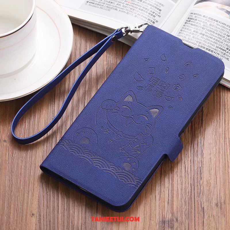 Etui Oppo Reno 2 Z Skórzany Futerał Vintage Kreatywne, Pokrowce Oppo Reno 2 Z Telefon Komórkowy All Inclusive Anti-fall