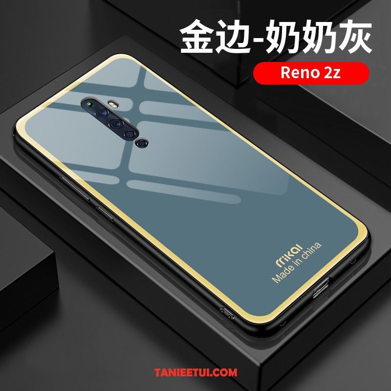 Etui Oppo Reno 2 Z Telefon Komórkowy Moda Kreatywne, Futerał Oppo Reno 2 Z Cienkie Miękki Złoto