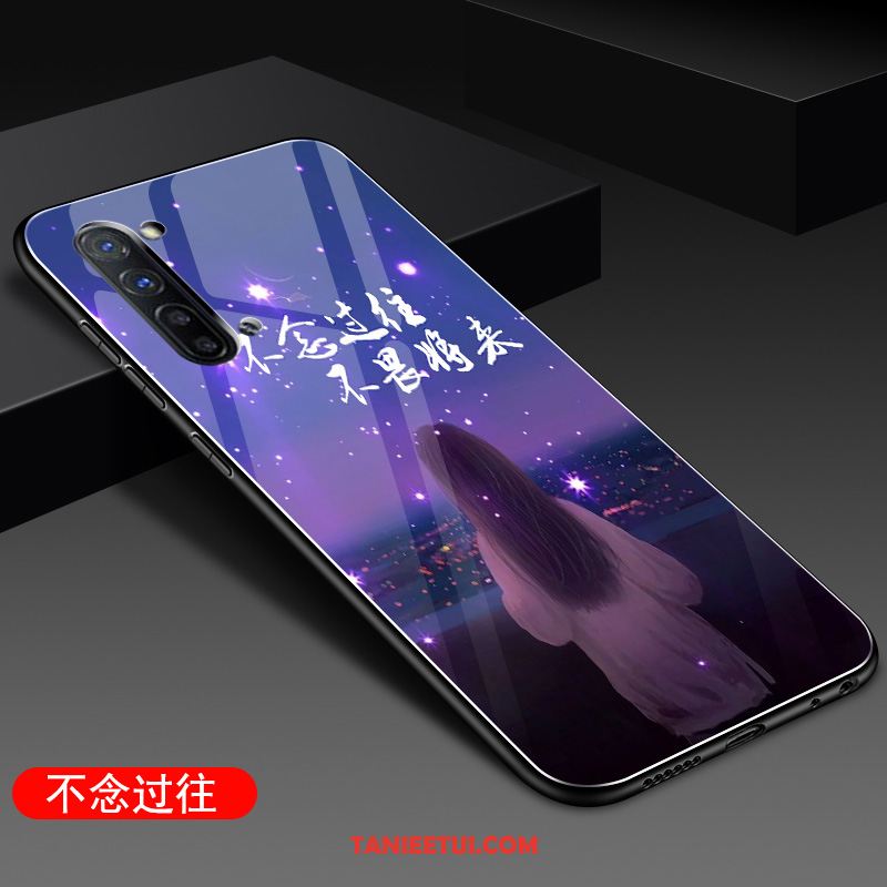 Etui Oppo Reno 3 Niebieski Anti-fall Telefon Komórkowy, Futerał Oppo Reno 3 Czerwony Netto Cienkie Trudno